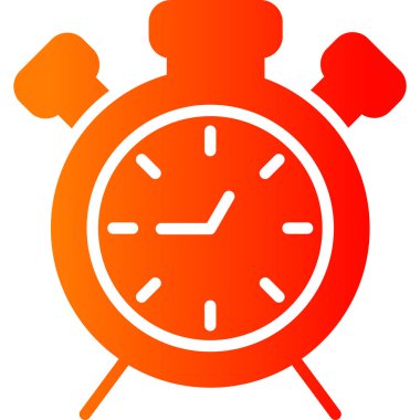 Alarm saat vektör simgesi