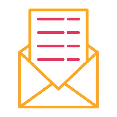 e- posta simgesi vektör illüstrasyonu