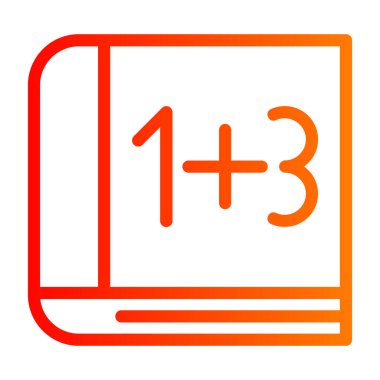 kitap web simgesi basit illüstrasyon