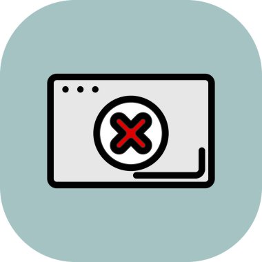 bilgisayar simgesi vektör illüstrasyonu