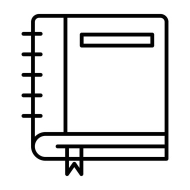 okul arz ikonu vektör illüstrasyonlu dizüstü bilgisayar