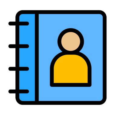 iş adamı simgesi vektör illüstrasyonu