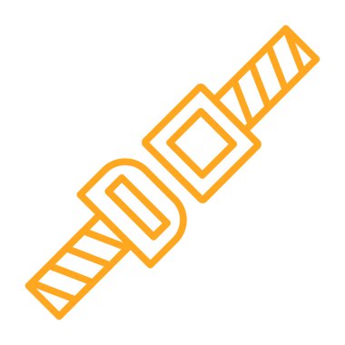 Bir noel ağacının vektör çizimi