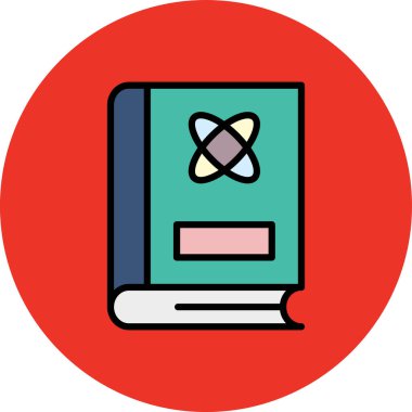 kitap simgesi vektör illüstrasyonu