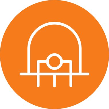 Modern simgenin vektör illüstrasyonu