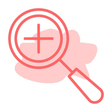 yakınlaştırma vektör illüstrasyon tasarımlı büyüteç