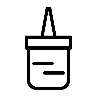 Kalem ince çizgi simgesi