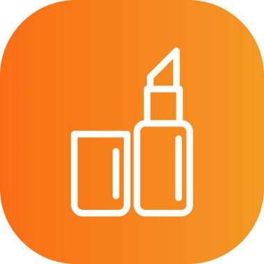 Güzellik ve moda simgelerinin vektör çizimi