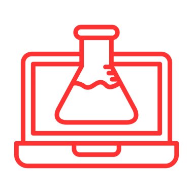 Laboratuvar tüplü bir dizüstü bilgisayar