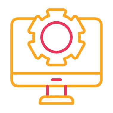 Vites simgesinin vektör illüstrasyonu