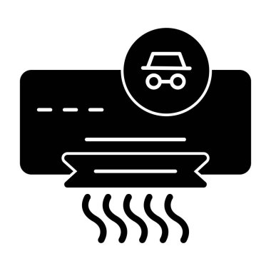 Modern otomatik simgenin vektör illüstrasyonu