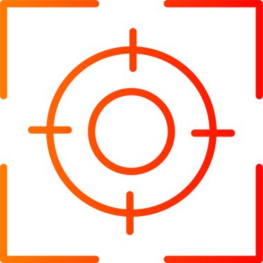 hedef web vektör simgesi