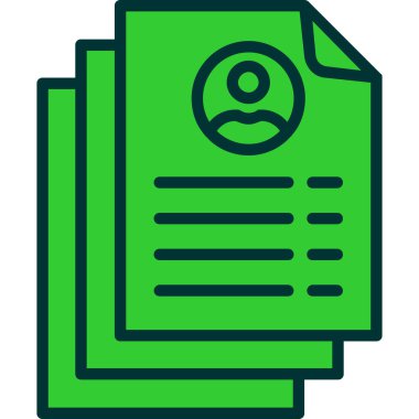 Dosya simgesi, vektör illüstrasyon tasarımı