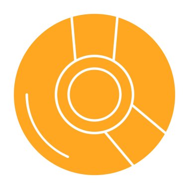 seo modern simgesinin vektör illüstrasyonu