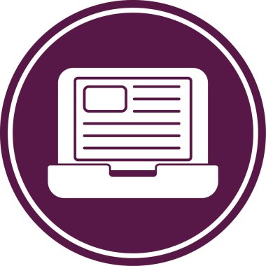 Modern b belgesinin vektör illüstrasyonu