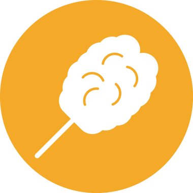 Şeker ikonu vektör illüstrasyonu