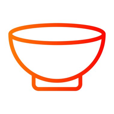 Çorba. Web simgesi basit illüstrasyon