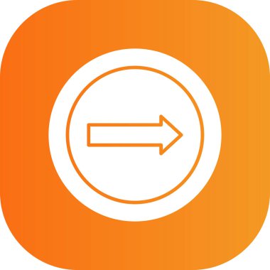 ok simgesinin vektör illüstrasyonu