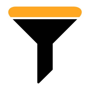 Siyah ve beyaz işaretinin vektör simgesi.