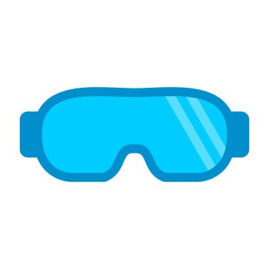 gözlük ikonu vektör illüstrasyonu