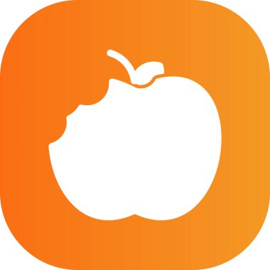 Apple vektör simgesi illüstrasyonu