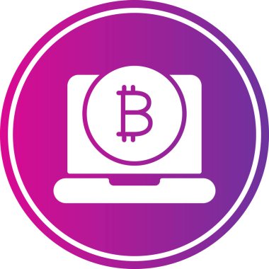 Bilgisayar. Web simgesi basit illüstrasyon