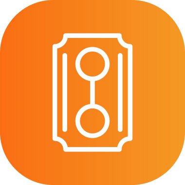 Güzel Ateş Kabartma Vektörü Simgesi