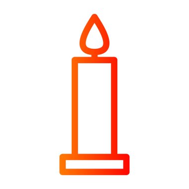 Mum simgesi vektör illüstrasyonu