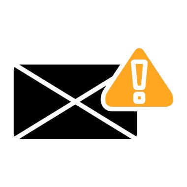 Uyarı mesajı uyarı simgesi vektör illüstrasyon grafik tasarımı