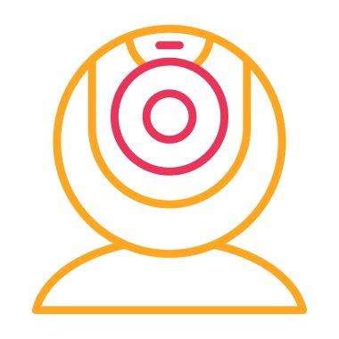 Çalar saat simgesi. alarm uyarı simgesi rengi izole edildi