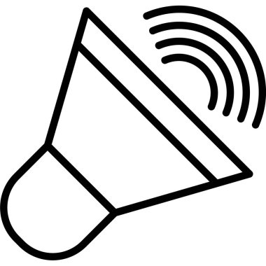 uydu anten sinyal simgesi ana hat biçiminde