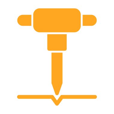 boya fırçası simgesi, vektör illüstrasyonu