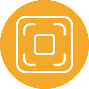 Vektör evrensel simgesi Trendy bakmak.