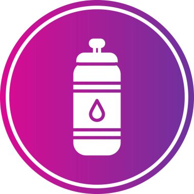 Modern su ikonunun vektör illüstrasyonu