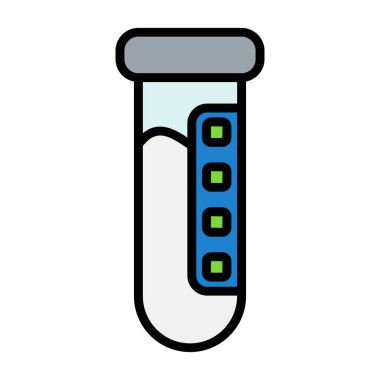 Test tübü simgesi, özet biçimi