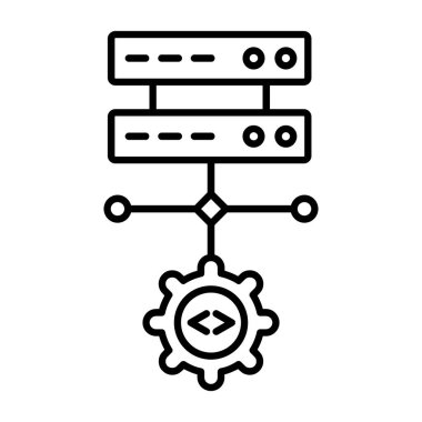 Ağ simgesi tasarım vektörü