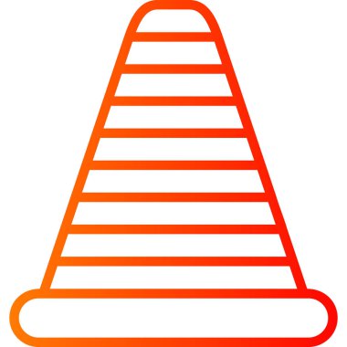 Koni. Web simgesi basit illüstrasyon