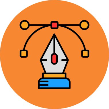 Modern stil izole edilmiş arkaplanda pusula simgesi