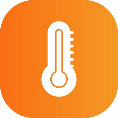 vektör termometre simgesi çizimi