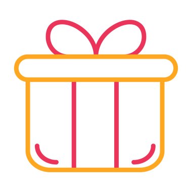 hediye kutusu vektör simgesi
