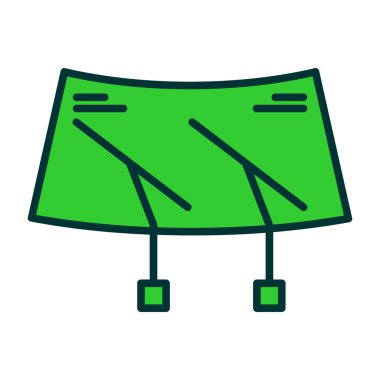 Kişisel ve ticari kullanım için bayrak vektör simgesi simgesi simgesi..