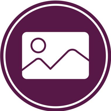 Modern bir simgenin vektör illüstrasyonu