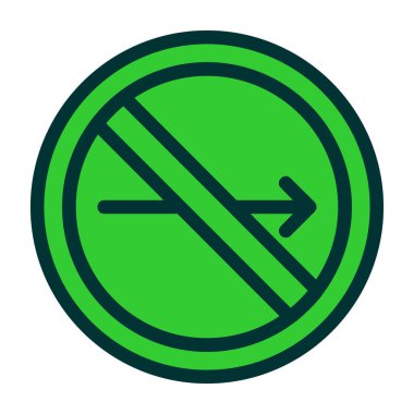 Yol tabelası. vektör illüstrasyonu