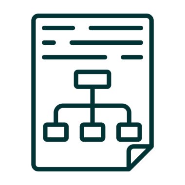 veri paylaşım renk simgesi, vektör