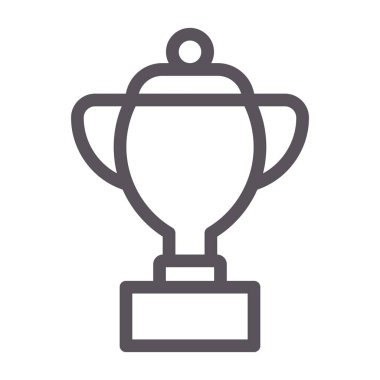 Kupa web simgesi, vektör çizim