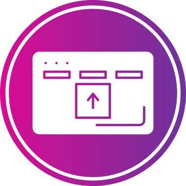 Modern b-b 'nin vektör simgesi