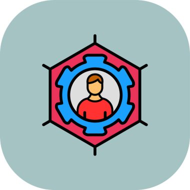 seo modern simgesinin vektör illüstrasyonu