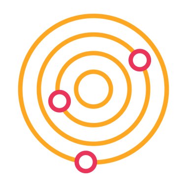 hedef simge vektör illüstrasyonu