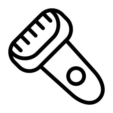 Termometre simgesi, anahat stili