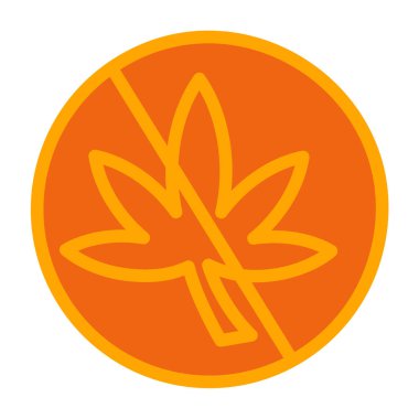 Yaprak. Web simgesi basit illüstrasyon